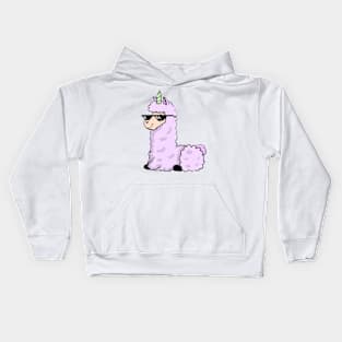 Alpacaa Cool- without my name Kids Hoodie